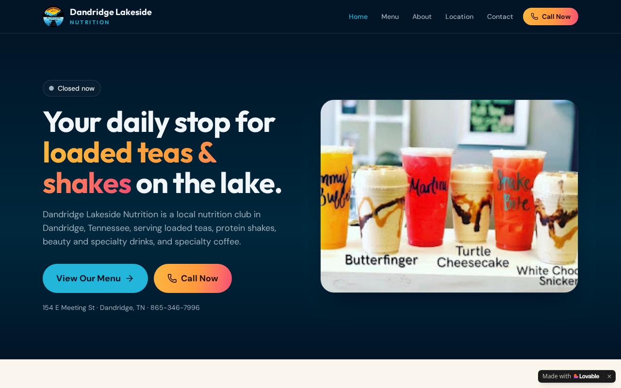Dandridge Lakeside Nutrition
